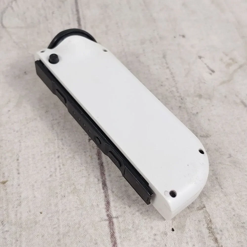 THIRD PARTY - Left White Nintendo Joycon Controller - TESTED WORKING - Used
